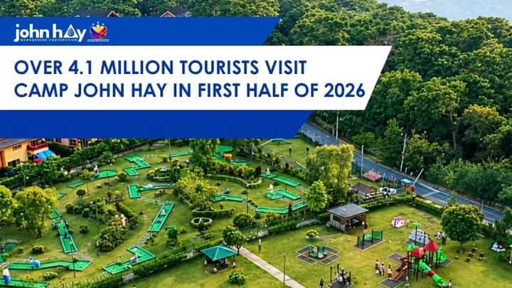 Camp John Hay logs over 4 million visitors in first half of 2026