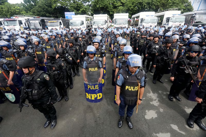 NCRPO mobilizes cops amid Martial Law anniversary
