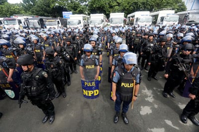 NCRPO mobilizes cops amid Martial Law anniversary