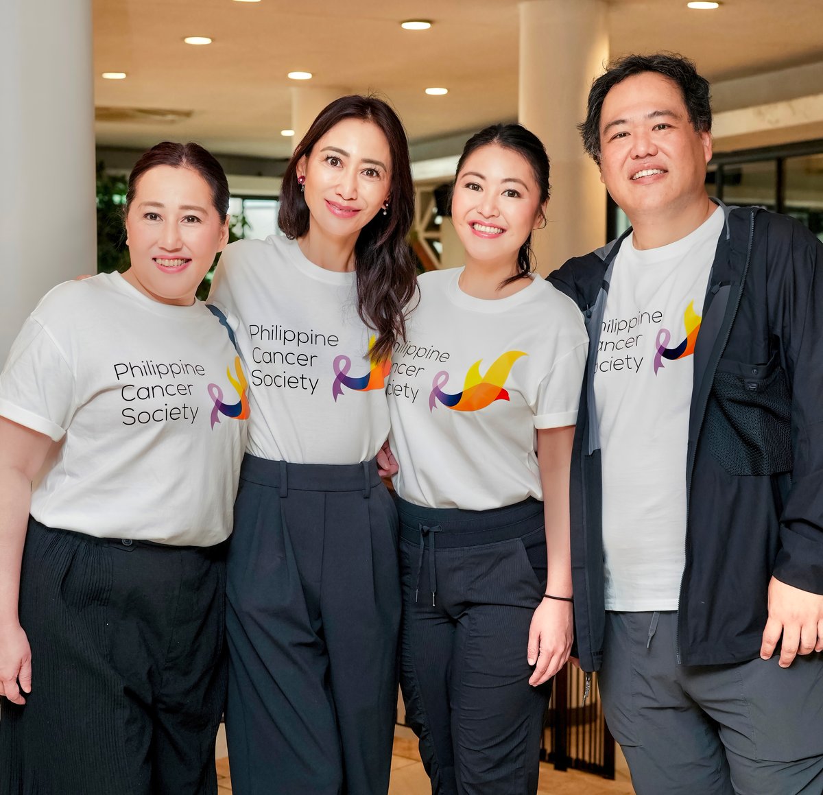 BEST Dressed awardees Ruby Chua and Tiffany Copok, commitee member Sheree Chua and Marvin Chua.