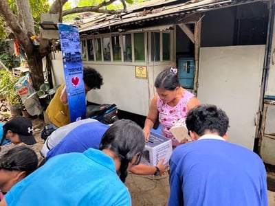 Tzu Chi raises funds for disaster victims