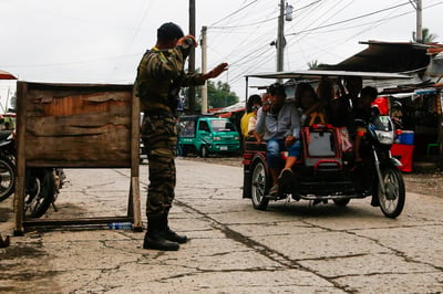 Bangsamoro Islamic Armed Forces checkpoint