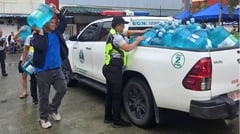 Pampanga folks receive water