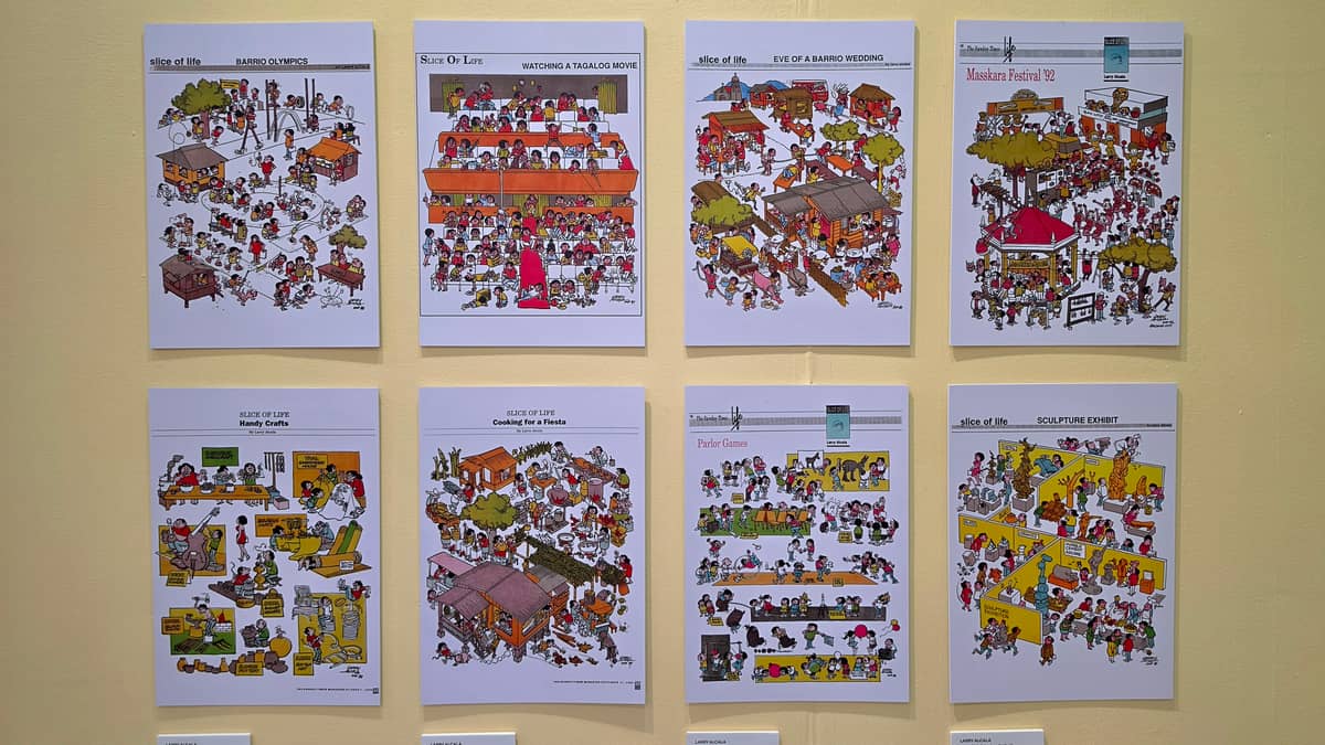 REPRODUCTION of ‘Slice of Life’ illustrations.