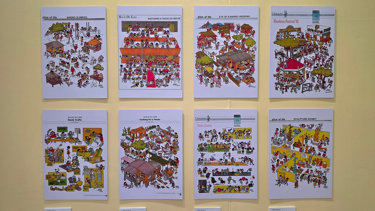 REPRODUCTION of ‘Slice of Life’ illustrations.