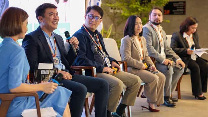 BCDA President and CEO Joshua M. Bingcang talks about interconnectivity of nodes during the Luzon Economic Corridor Investment Forum held at the New Clark City on 11 September 2026.