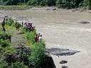 Search on for man swept away in Chico River