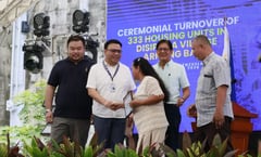 Marcos leads 4PH housing events in Valenzuela, Caloocan