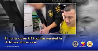 50-year-old American arrested in Pampanga for alleged sexual abuse of a minor