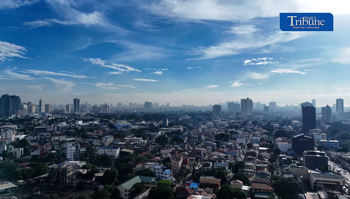(September 15 2026) Clear skies are visible in Metro Manila as seen from Quezon City on Tuesday September 15 2026. PAGASA are monitor the Tropical Depression (formerly LPA 09d) outside the Philippine Area of Responsibility (PAR). Photo/Analy Labor