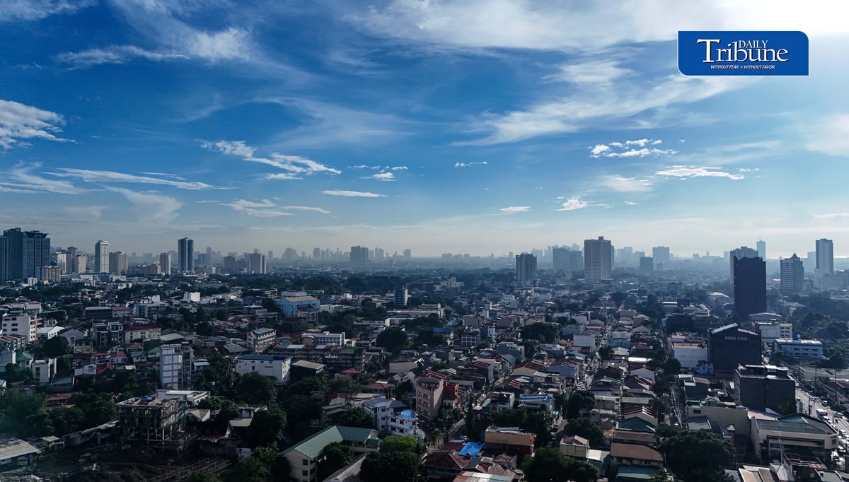 (September 15 2026) Clear skies are visible in Metro Manila as seen from Quezon City on Tuesday September 15 2026. PAGASA are monitor the Tropical Depression (formerly LPA 09d) outside the Philippine Area of Responsibility (PAR). Photo/Analy Labor