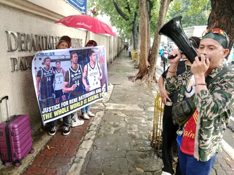 DOJ urged to pursue hazing allegation in Ateneo player’s death