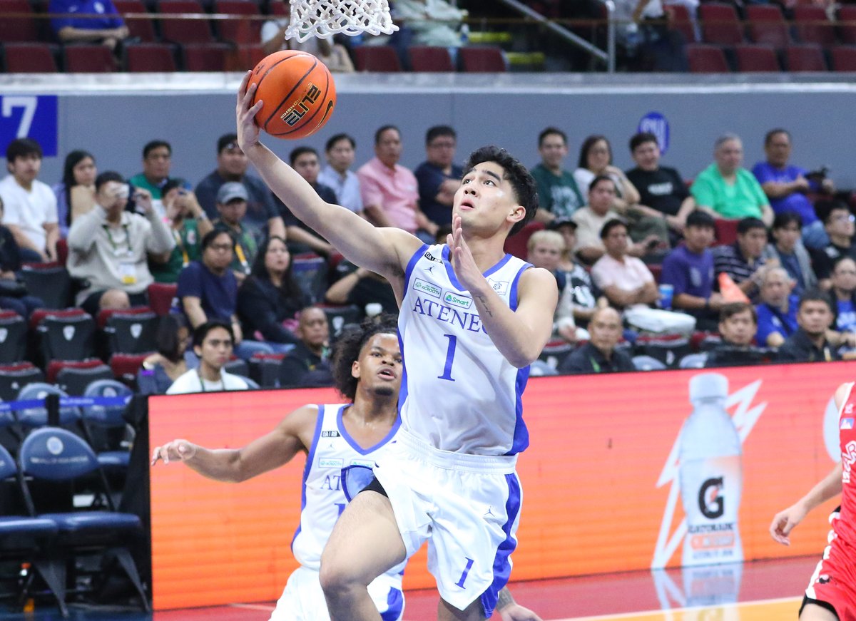 KIEFFER Alas makes a rousing debut, powering Ateneo to a 101-74 victory over UE in Season 89 UAAP men’s basketball tournament on Wednesday at the Mall of Asia Arena.