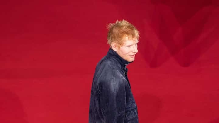 English singer-songwriter Ed Sheeran.