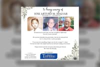 In loving memory of Jose Arturo M. Malvar