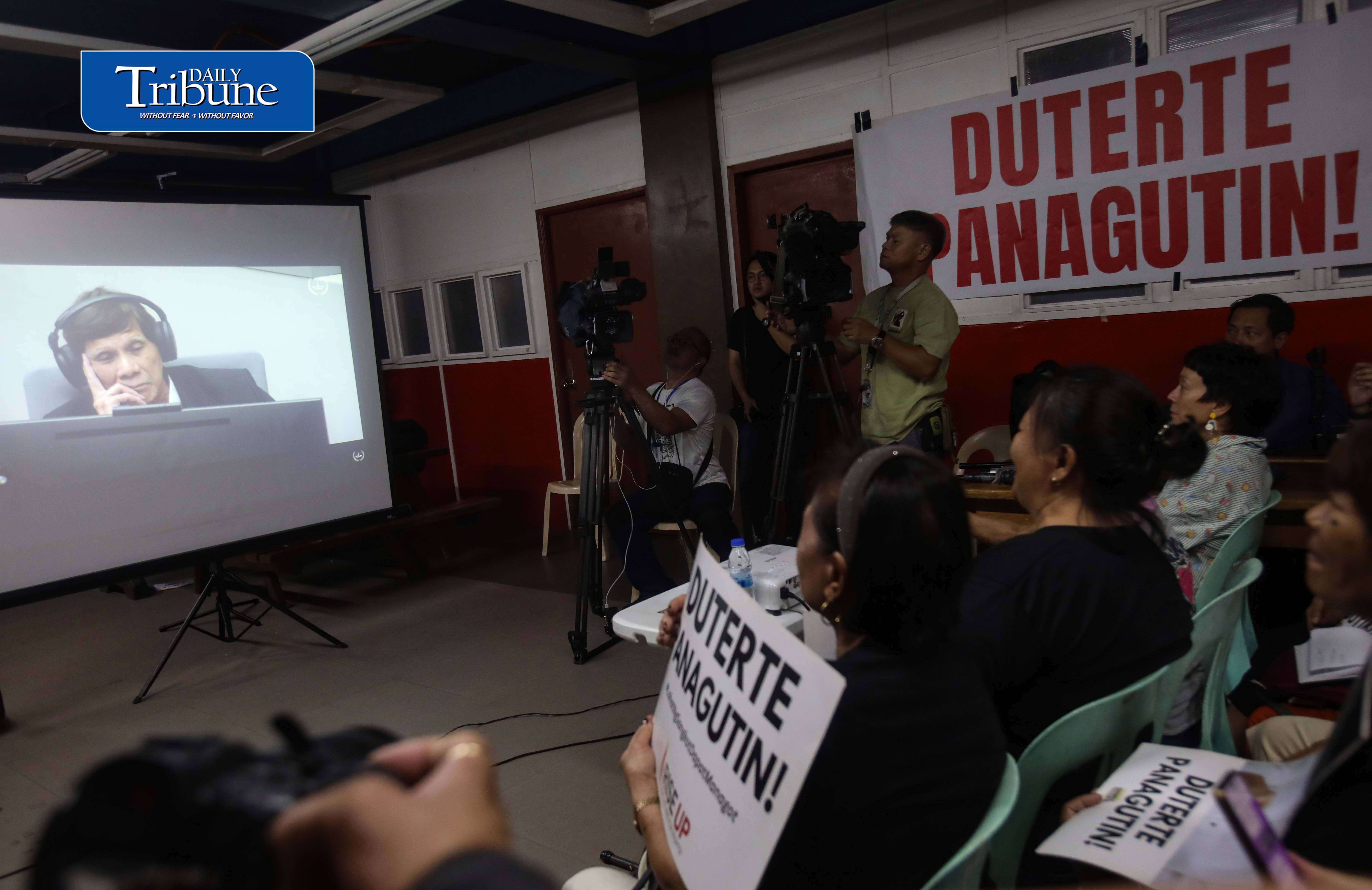 ICC allows prior testimony of witness in Duterte case