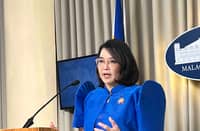 Palace press officer, Undersecretary Claire Castro