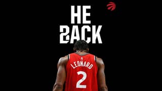 Raptors seal Leonard return