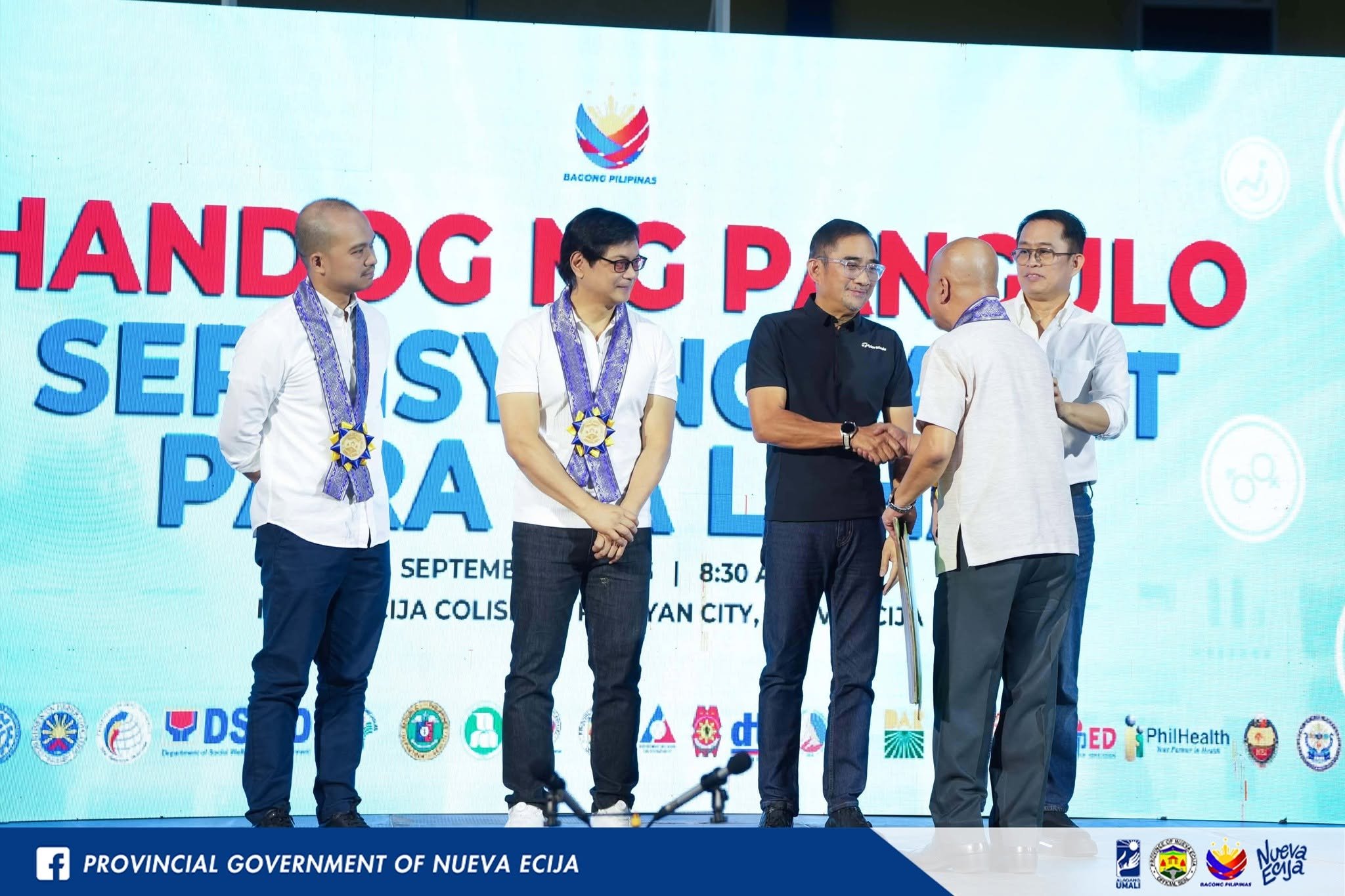 Handog ng Pangulo event distributes 20 solar-powered irrigation projects to Nueva Ecija farmers