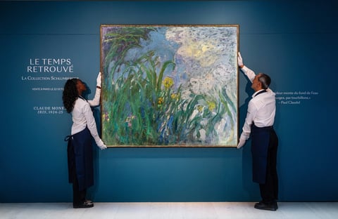 Two unseen Monet paintings to be sold in Paris: auction house