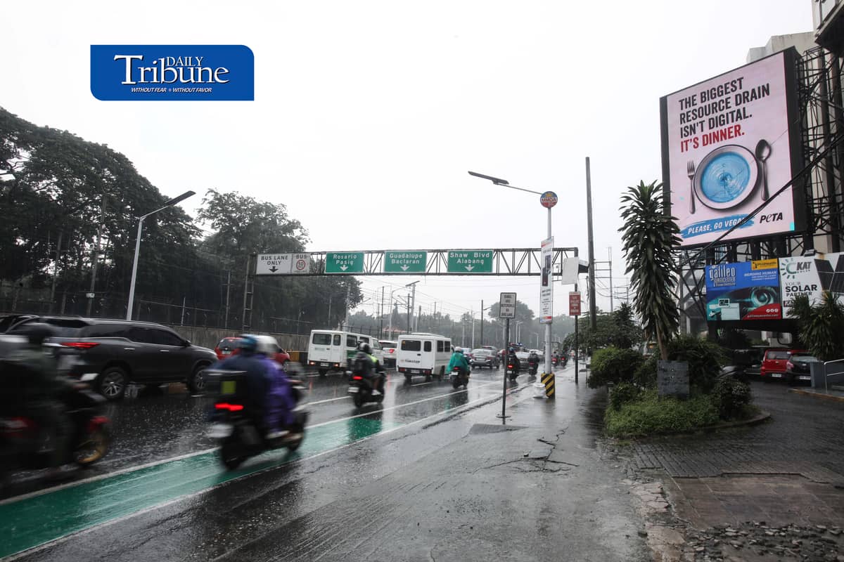 (September 17 2026) The People for the Ethical Treatment of Animals (PETA)  launched the first billboard campaign against the proposed pax silica hub stating "The biggest resource drain isn't digital. It's dinner. Please, go vegan" which highlights more concerning environmental and animal welfare costs of the meat, egg, and dairy industries, on electronic billboards along EDSA in Mandaluyong on Thursday. The campaign will expand up to the New Clark City, Tarlac where the proposed Pax Silica hub has drawn scrutiny over its resource consumption and environmental impacts. Photo/Analy Labor