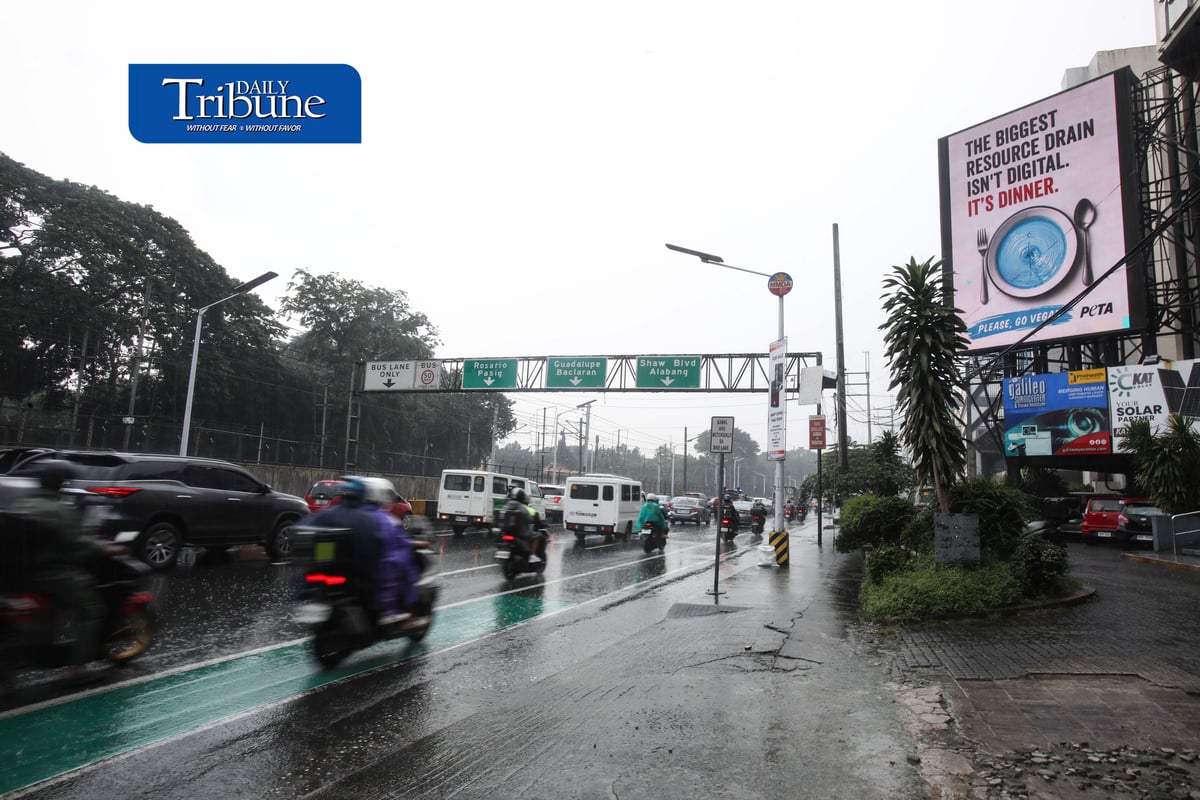 (September 17 2026) The People for the Ethical Treatment of Animals (PETA) launched the first billboard campaign against the proposed pax silica hub stating "The biggest resource drain isn't digital. It's dinner. Please, go vegan" which highlights more concerning environmental and animal welfare costs of the meat, egg, and dairy industries, on electronic billboards along EDSA in Mandaluyong on Thursday. The campaign will expand up to the New Clark City, Tarlac where the proposed Pax Silica hub has drawn scrutiny over its resource consumption and environmental impacts. Photo/Analy Labor