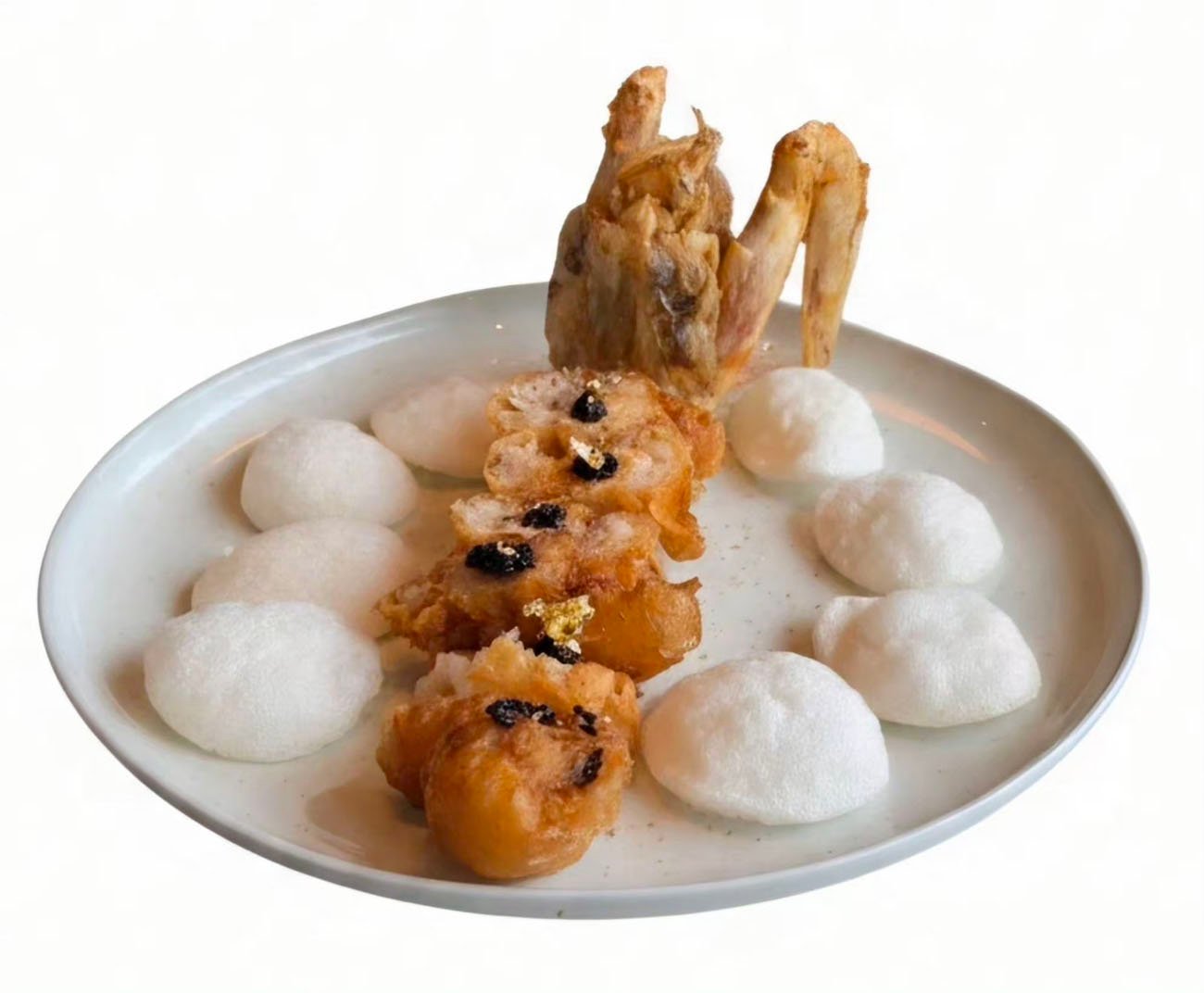 SALT and pepper Mantis Shrimps with Roe.
