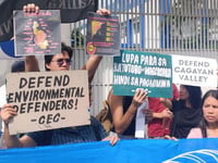 Lightning rally surprises Camp Crame; environmental group alleges rights violations