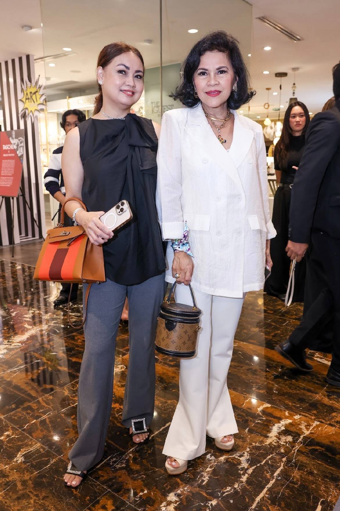 LYNETTE Guzman and Hera Geriene,