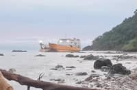 PASSENGER vessel Roromaster 5 ran aground near Sitio Sigman, Barangay Udalo, Abra de Ilog, Occidental Mindoro, at around 12:30 a.m. Thursday.