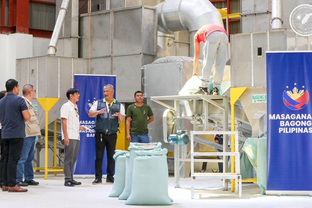 DA launches rice processing system