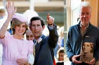 (Left) The late Princess Diana and then-Prince Charles. (Right) Charles Spencer, 9th Earl Spencer.