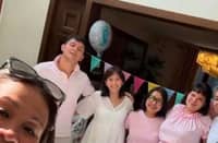 SARAH Geronimo with Matteo Guidicelli.