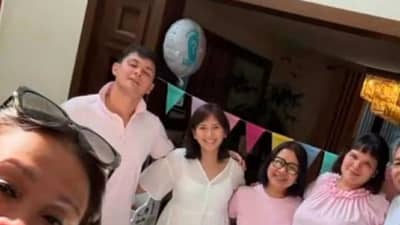 SARAH Geronimo with Matteo Guidicelli.