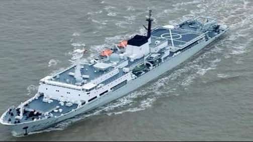 One of the two Chinese vessels seen roaming in Panatag Shoal on 11 September