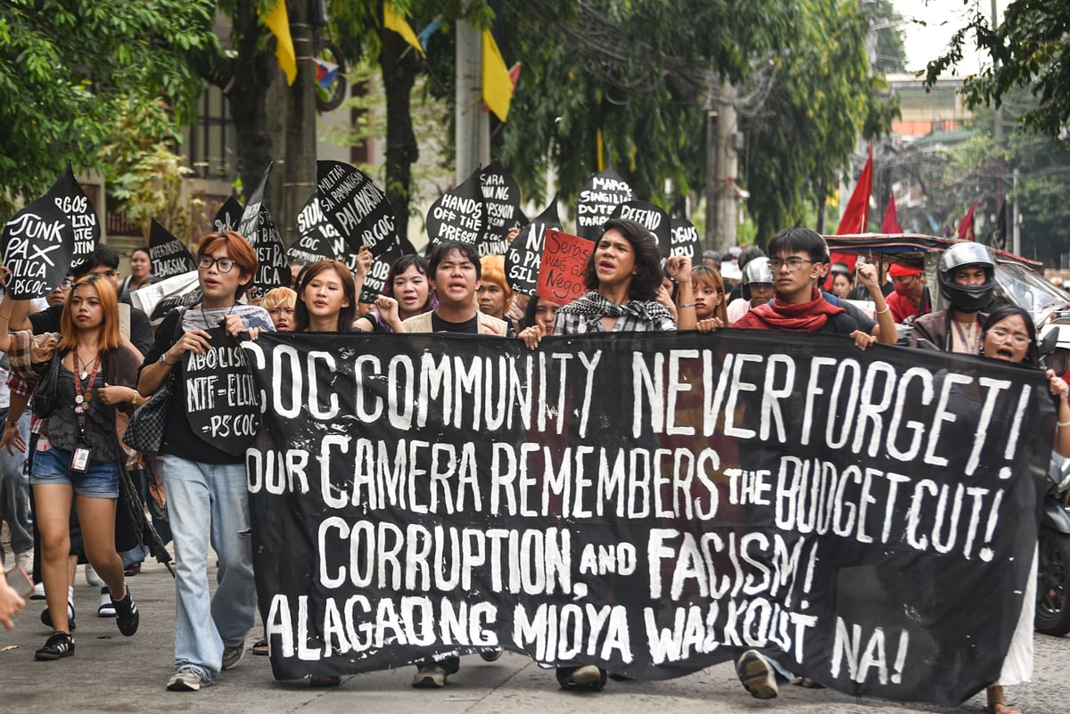 PUP students walkout protest as buildup for 21 September rally