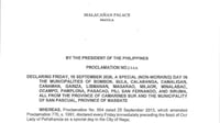 Camarines Sur towns declare special non-working day for Peñafrancia Festival