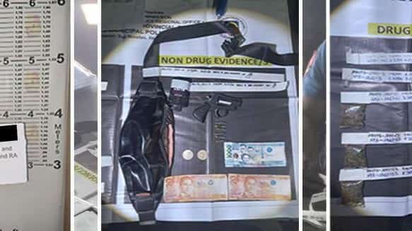 PNP arrests suspect in San Nicolas buy-bust, seizes shabu, marijuana and firearm