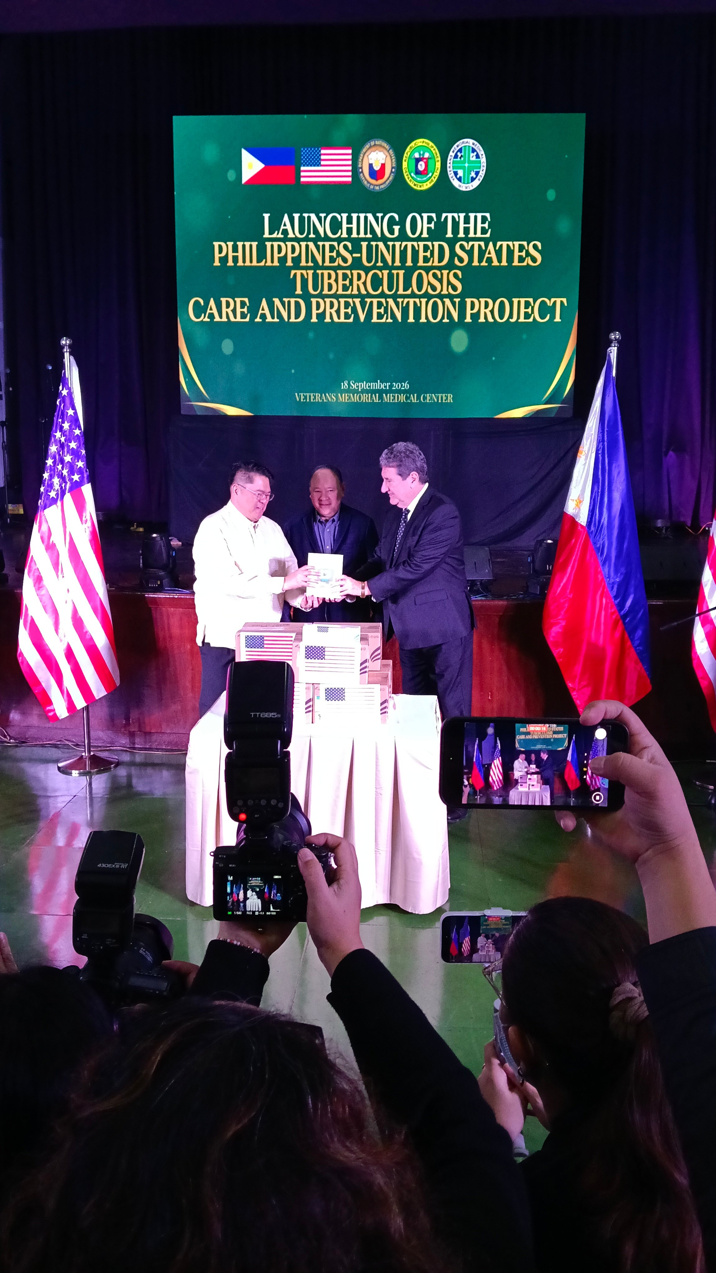 Philippines, US launch $183K TB program for Filipino veterans
