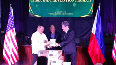 Philippines, US launch $183K TB program for Filipino veterans