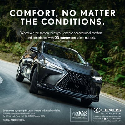Lexus Philippines rolls out September deals on hybrids, SUVs