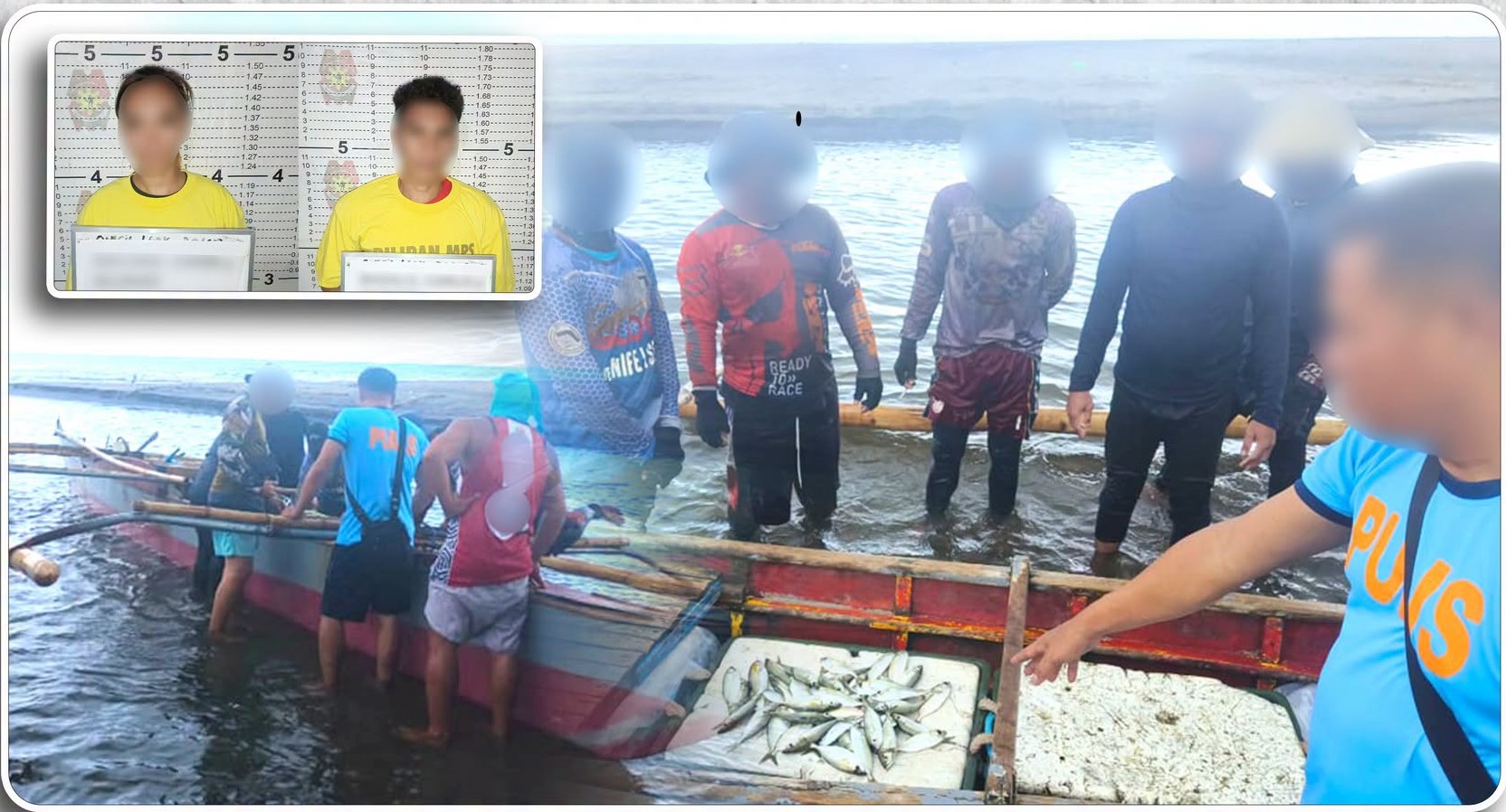 P1.3 million illegal fishing haul seized in Eastern Visayas