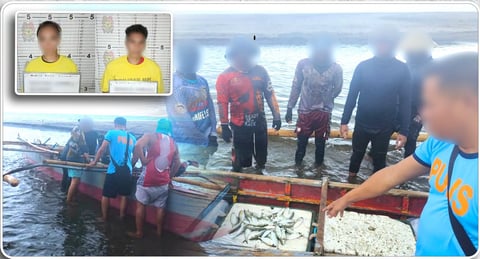 P1.3 million illegal fishing haul seized in Eastern Visayas