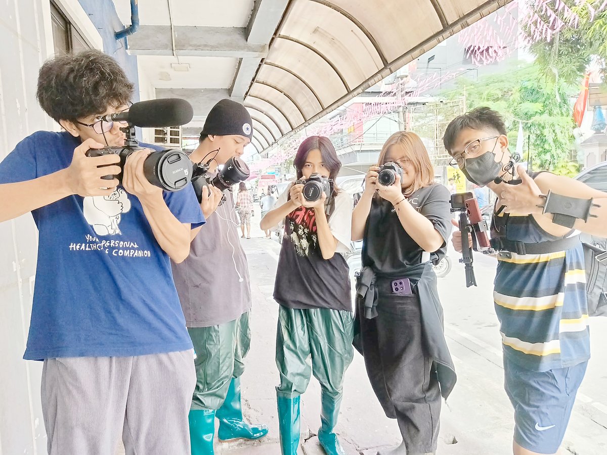 THE  five-member filmmaking crew from the University of Makati, brought together by their Bachelor of Multimedia Arts (Film) thesis project.