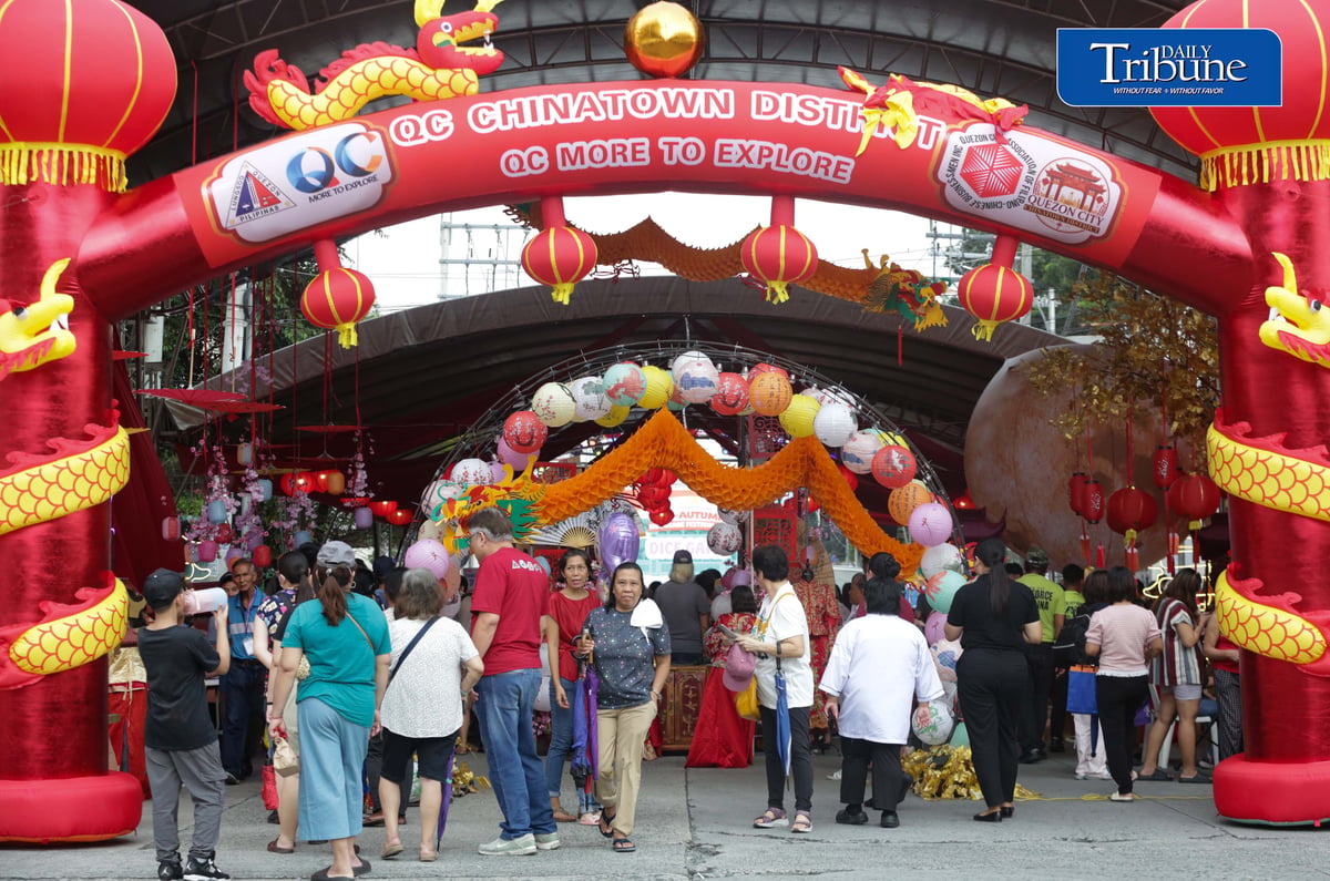 (September 19 2026) The Quezon City Government holds the 2026 Mid-Autumn Mooncake Festival, featuring a Mooncake Tree Gallery, food bazaars, cultural performances, and street entertainment, at the corner of Banawe and Del Monte Avenue in Quezon City on Saturday, September 19, 2026. Photo/Analy Labor