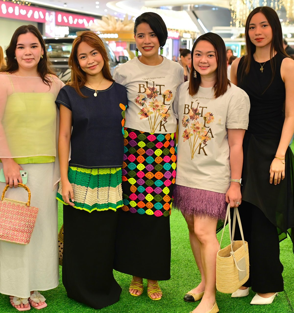 THE Next Generation: TAHAYA’s Sabina Gaston and Franceska Baltazar, Donata designer Kate Singson, Get Spotted designer Emgee Po, Kiara Mirasol of TAHAYA.