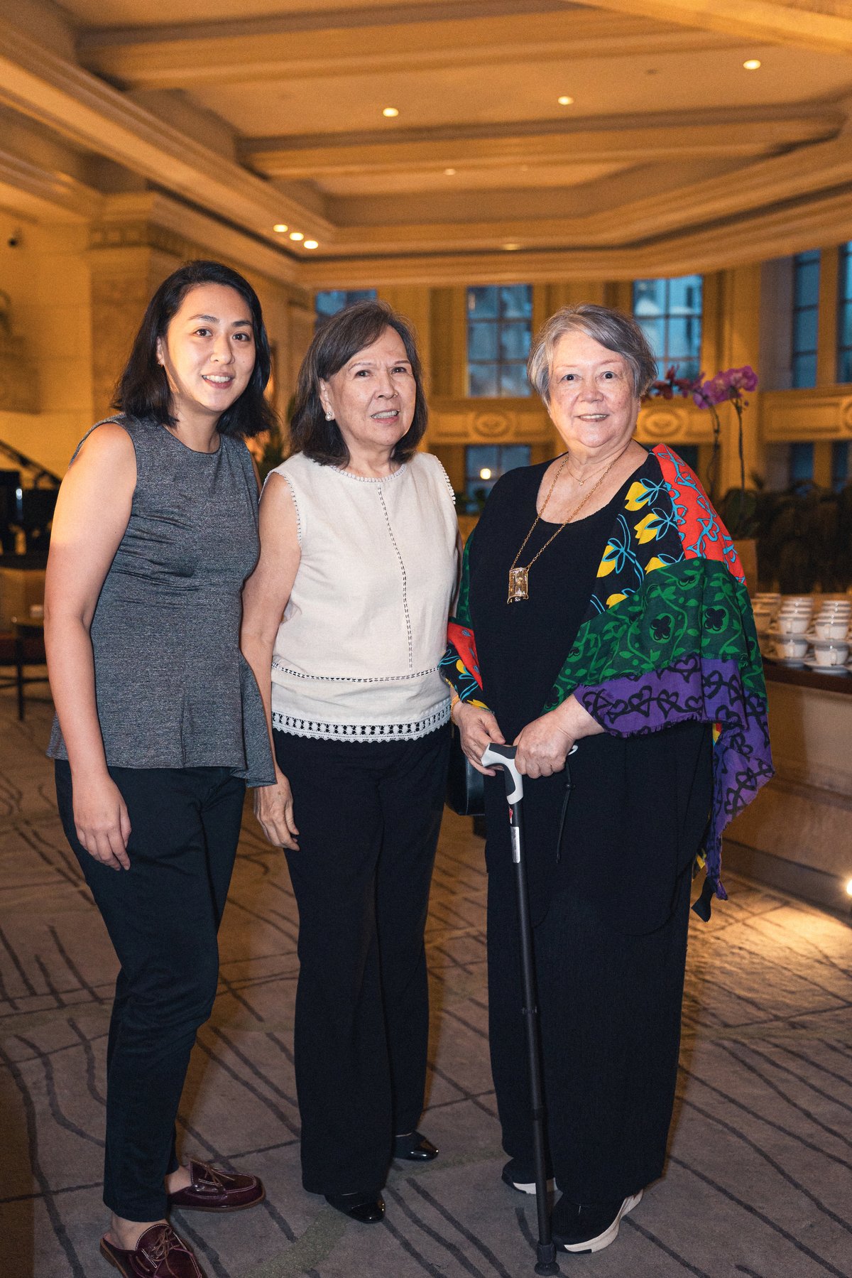 MERCEDES Salazar, Cherry Salazar, Genevieve Baltao