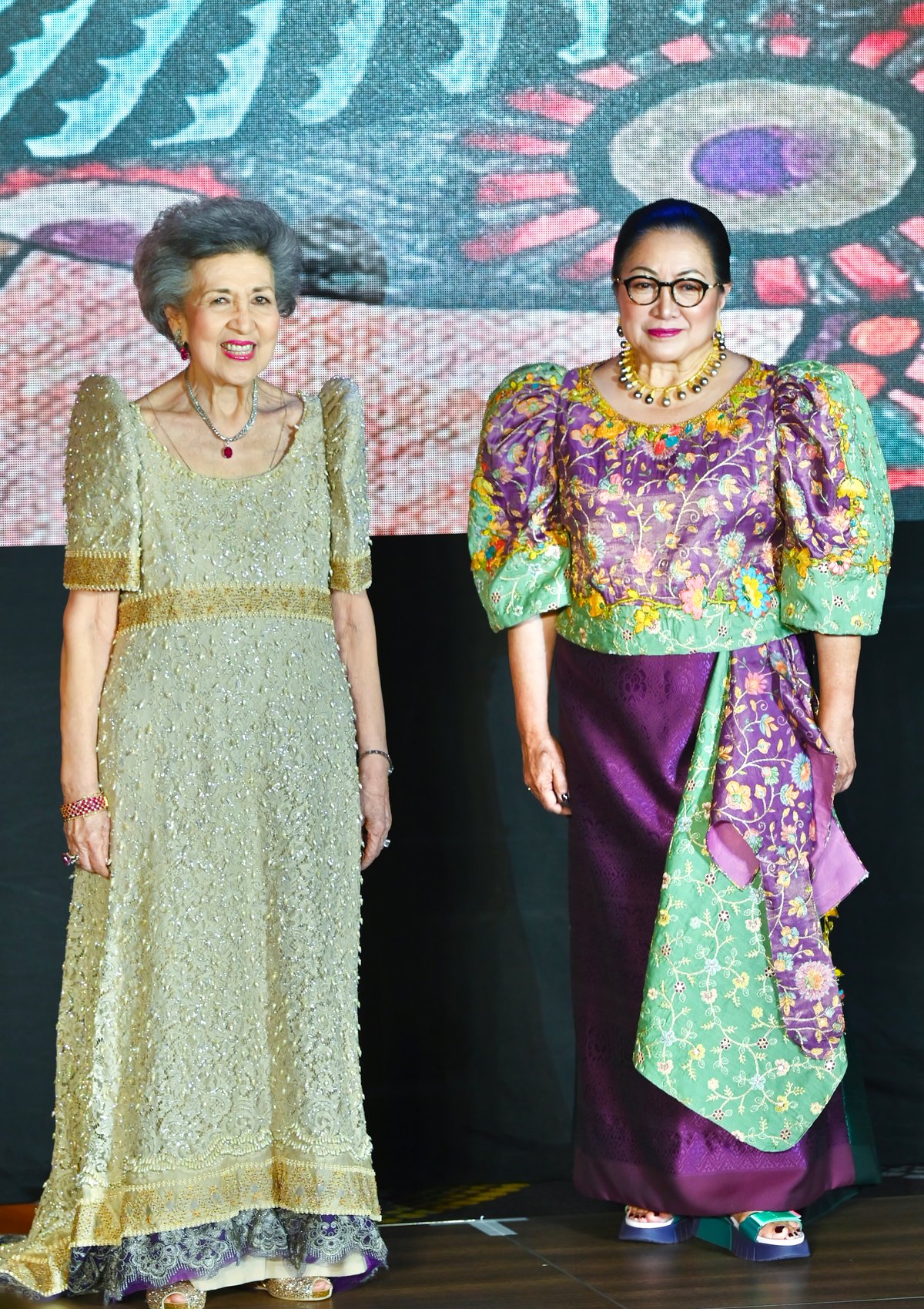 MARITESS Pineda and former Senator Nikki Coseteng.