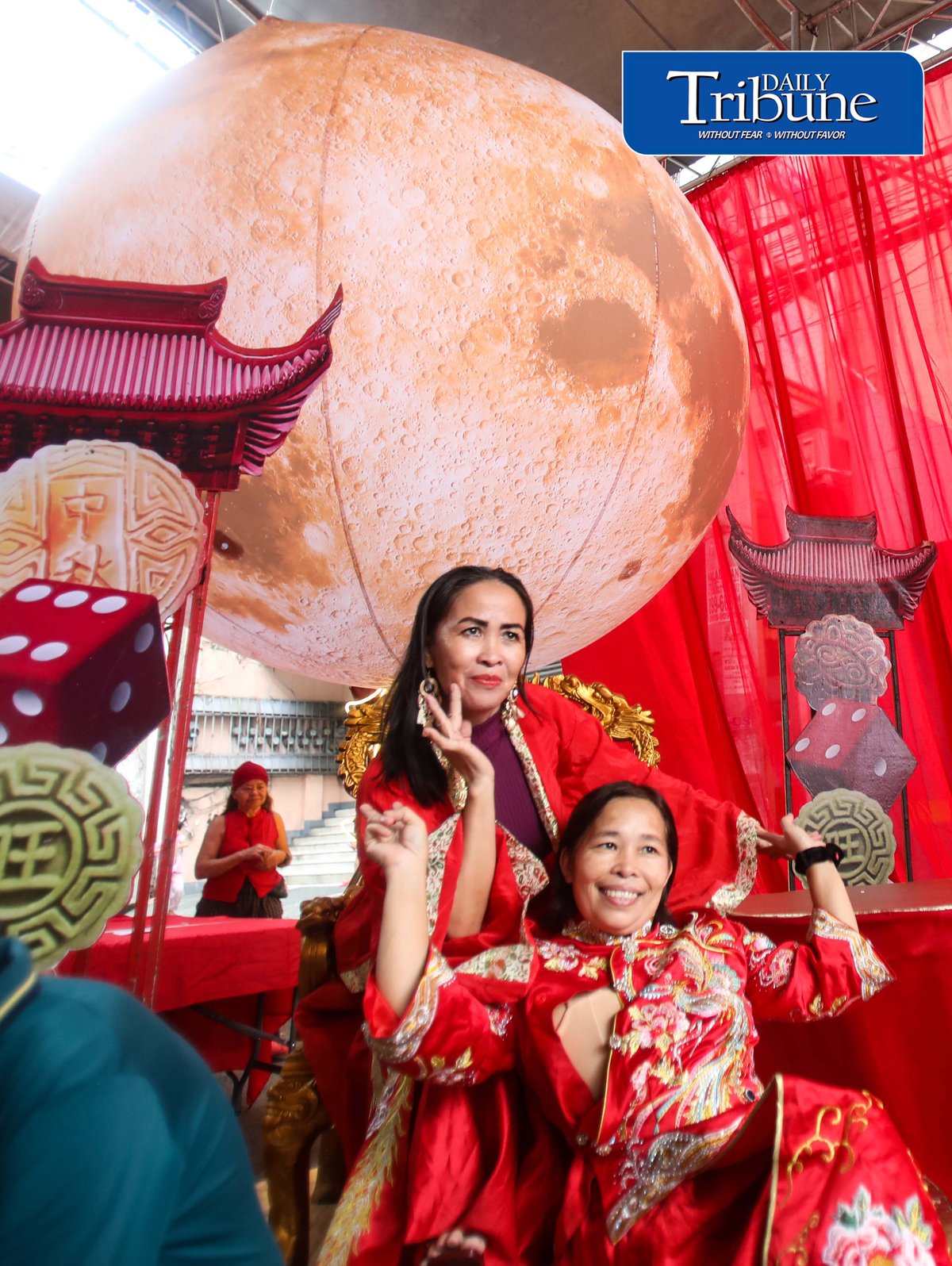 (September 19 2026) The Quezon City Government holds the 2026 Mid-Autumn Mooncake Festival, featuring a Mooncake Tree Gallery, food bazaars, cultural performances, and street entertainment, at the corner of Banawe and Del Monte Avenue in Quezon City on Saturday, September 19, 2026. Photo/Analy Labor