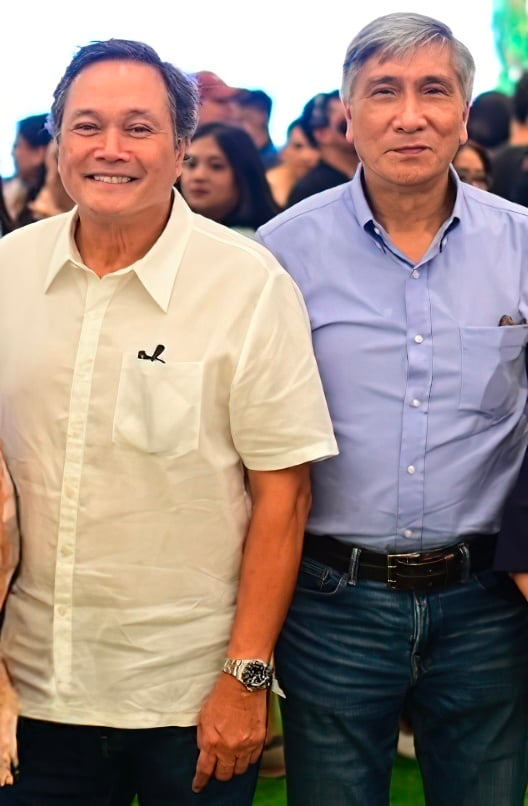 ANTONIO’s Group of Restaurants founder and chef-patron Antonio ‘Tony Boy’ Escalante and vice president Francis Esteban.